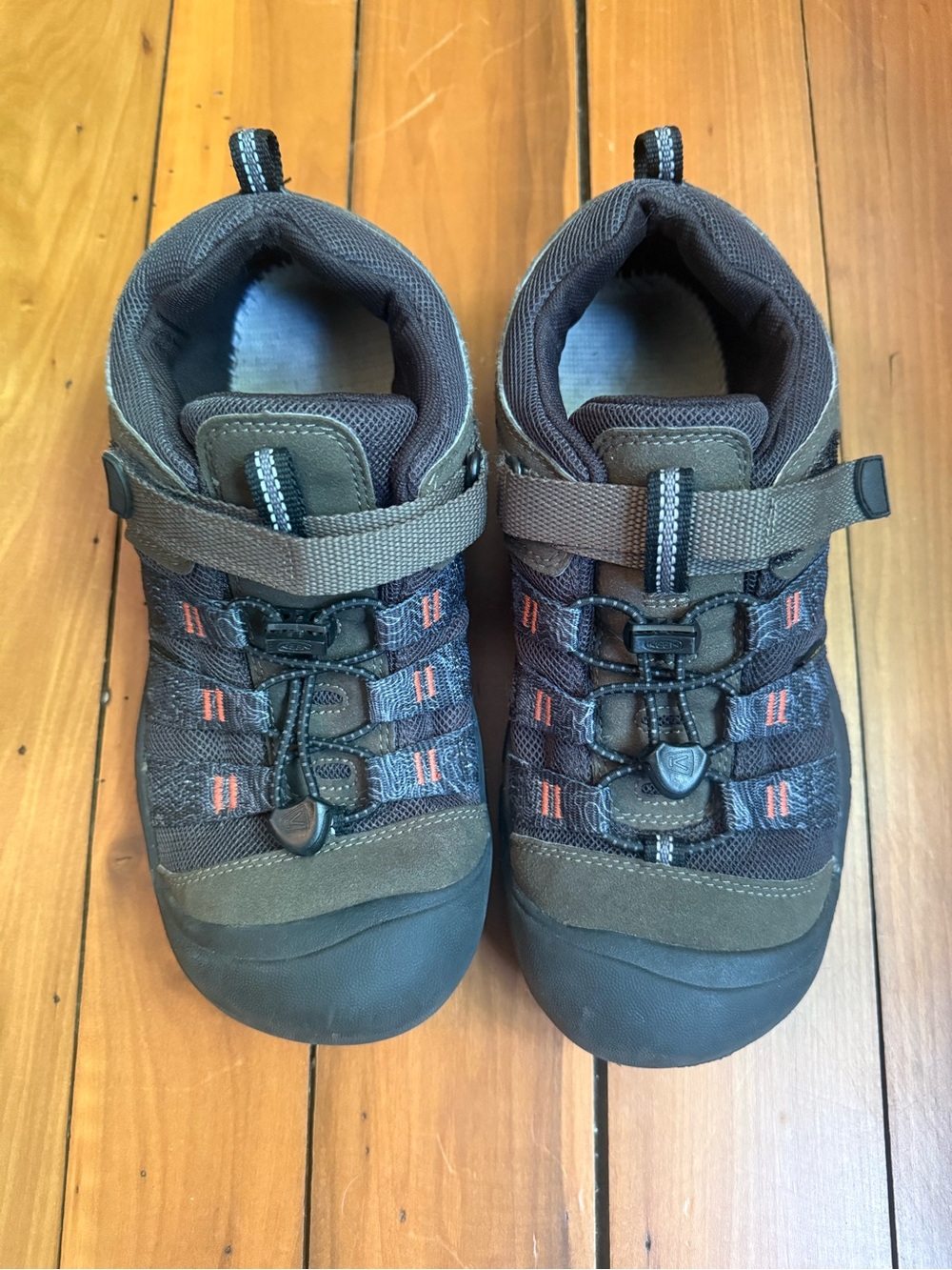 Youth Keen Newport H2 Forest Night/Magnet Shoes - size 7